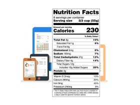The New Generation of Food Nutrition Label Generators